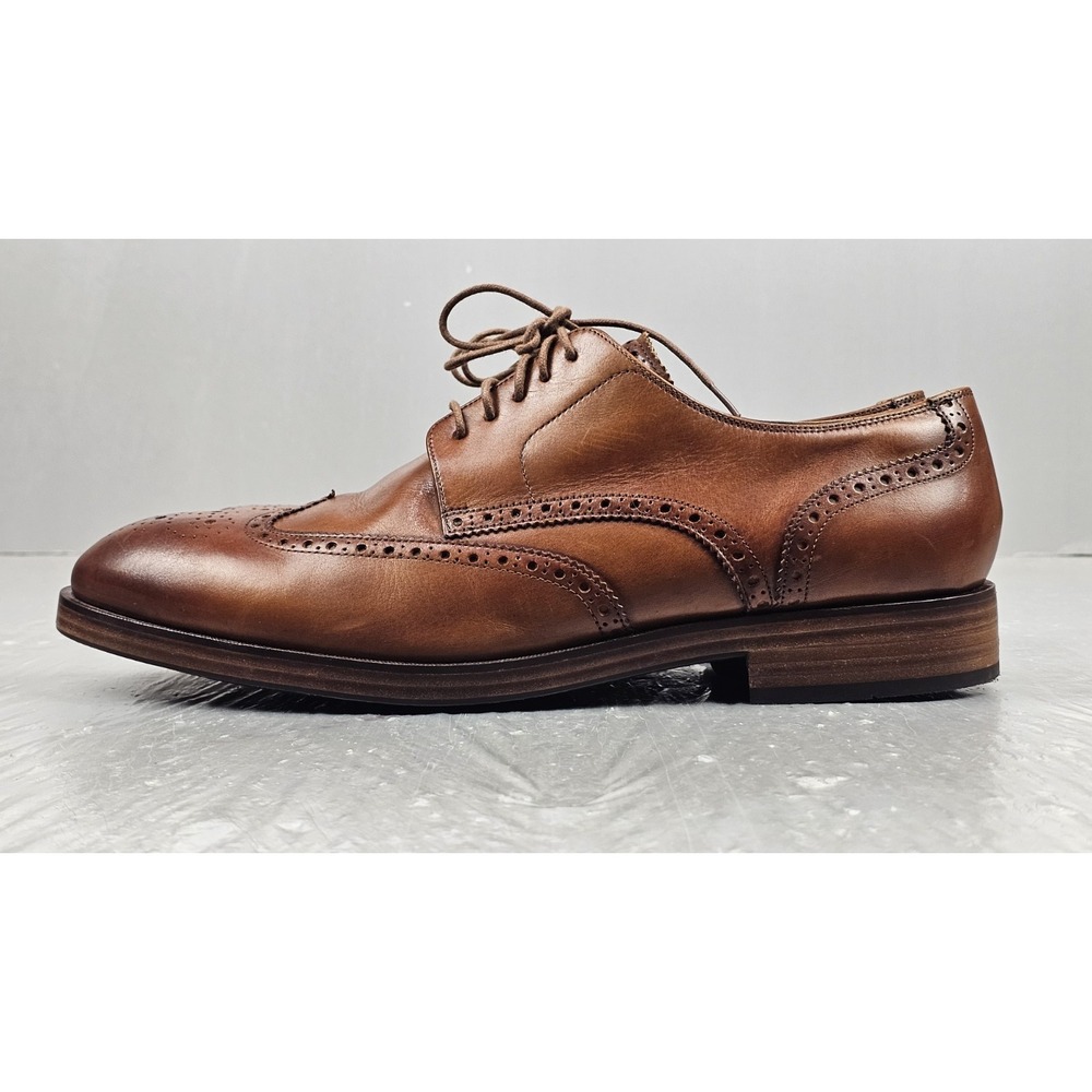 Cole Haan Harrison Dress Shoes Mens 10.5 M Original Grand Wingtip Oxford NWOB